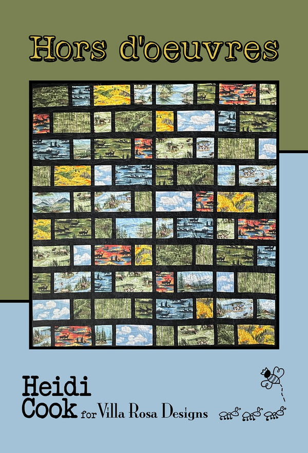 Villa Rosa Designs Hors d'oeuvres Quilt Pattern
