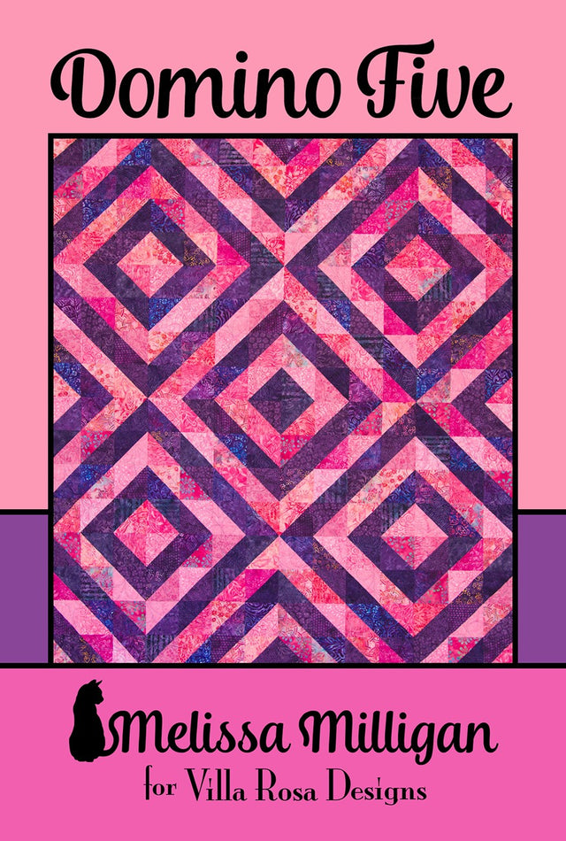 Villa Rosa Designs Domino Five Quilt Pattern