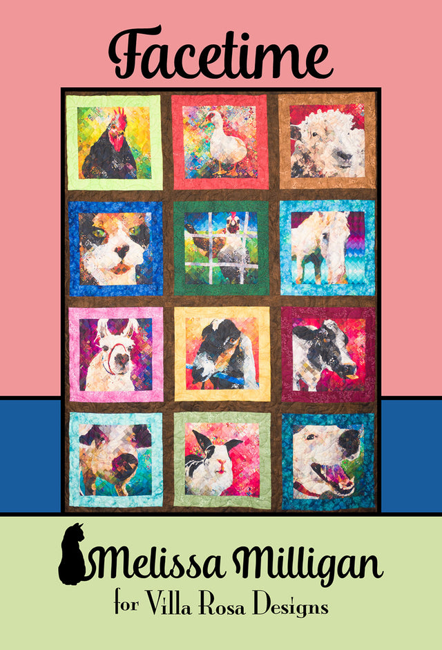 Villa Rosa Designs Facetime Quilt Pattern