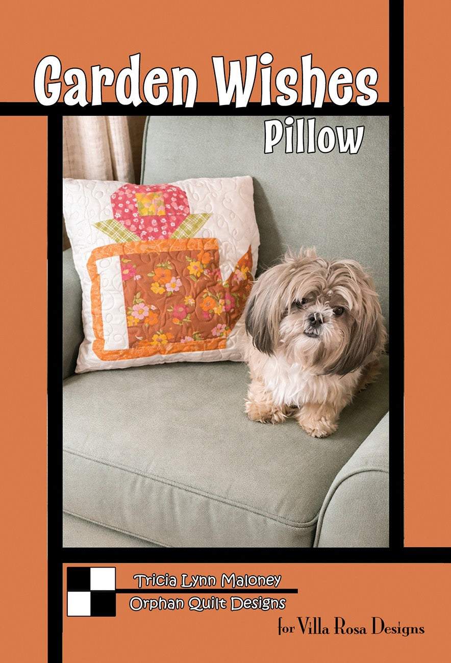 Villa Rosa Designs Garden Wishes Pillow Pattern
