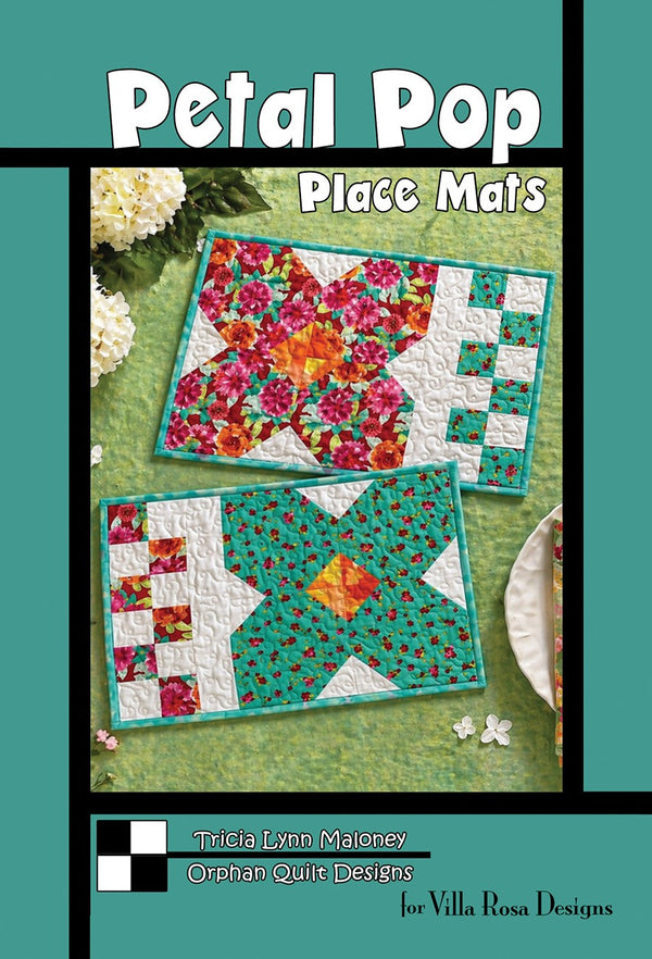 Villa Rosa Designs Petal Pop Place Mats Pattern