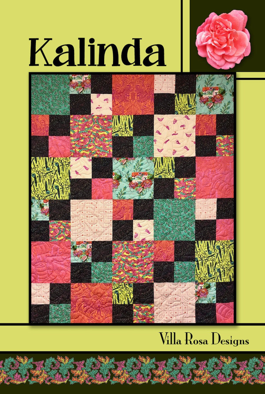 Villa Rosa Designs Kalinda Quilt Pattern