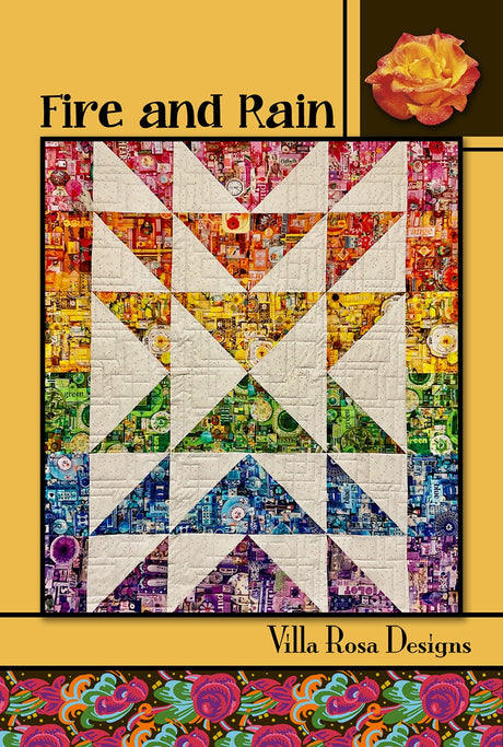 Villa Rosa Designs Fire and Rain Quilt Pattern
