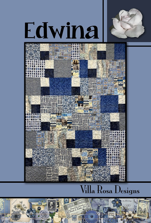 Villa Rosa Designs Edwina Quilt Pattern