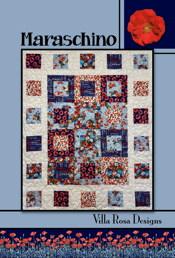 Villa Rosa Designs Maraschino Quilt Pattern
