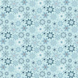 Winter Magic Snowflakes Aqua 805173
