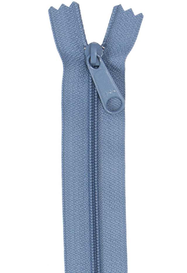 Handbag Zipper 24in Country Blue