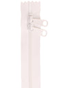 Handbag Zipper 30in White 1