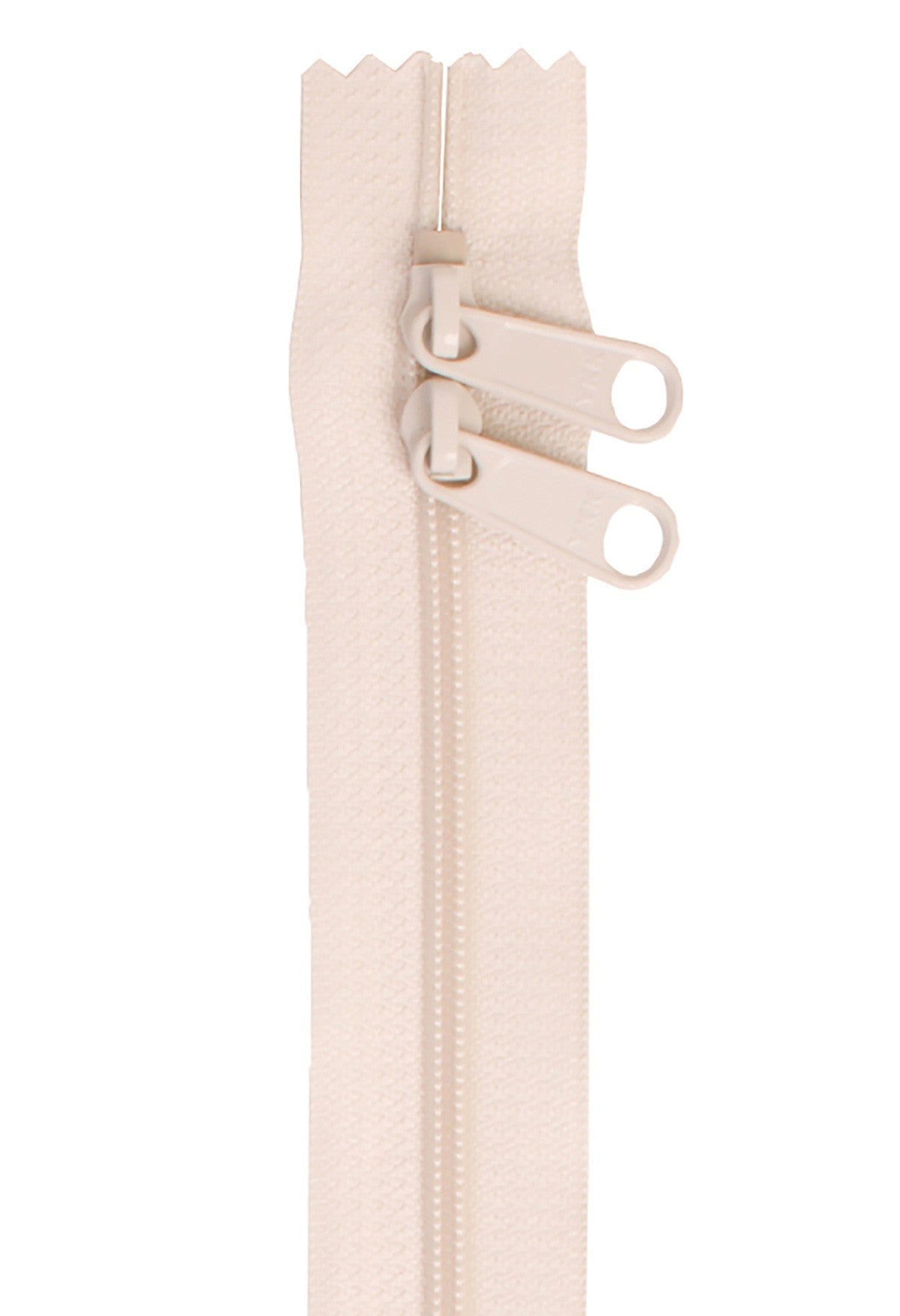 Handbag Zipper 30 Ivory