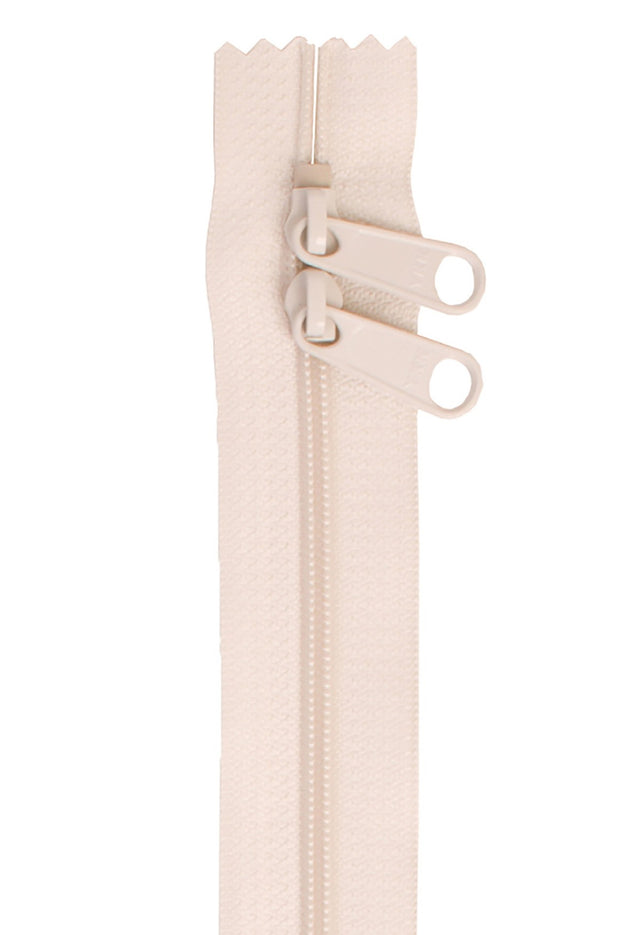 Handbag Zipper 30 Ivory