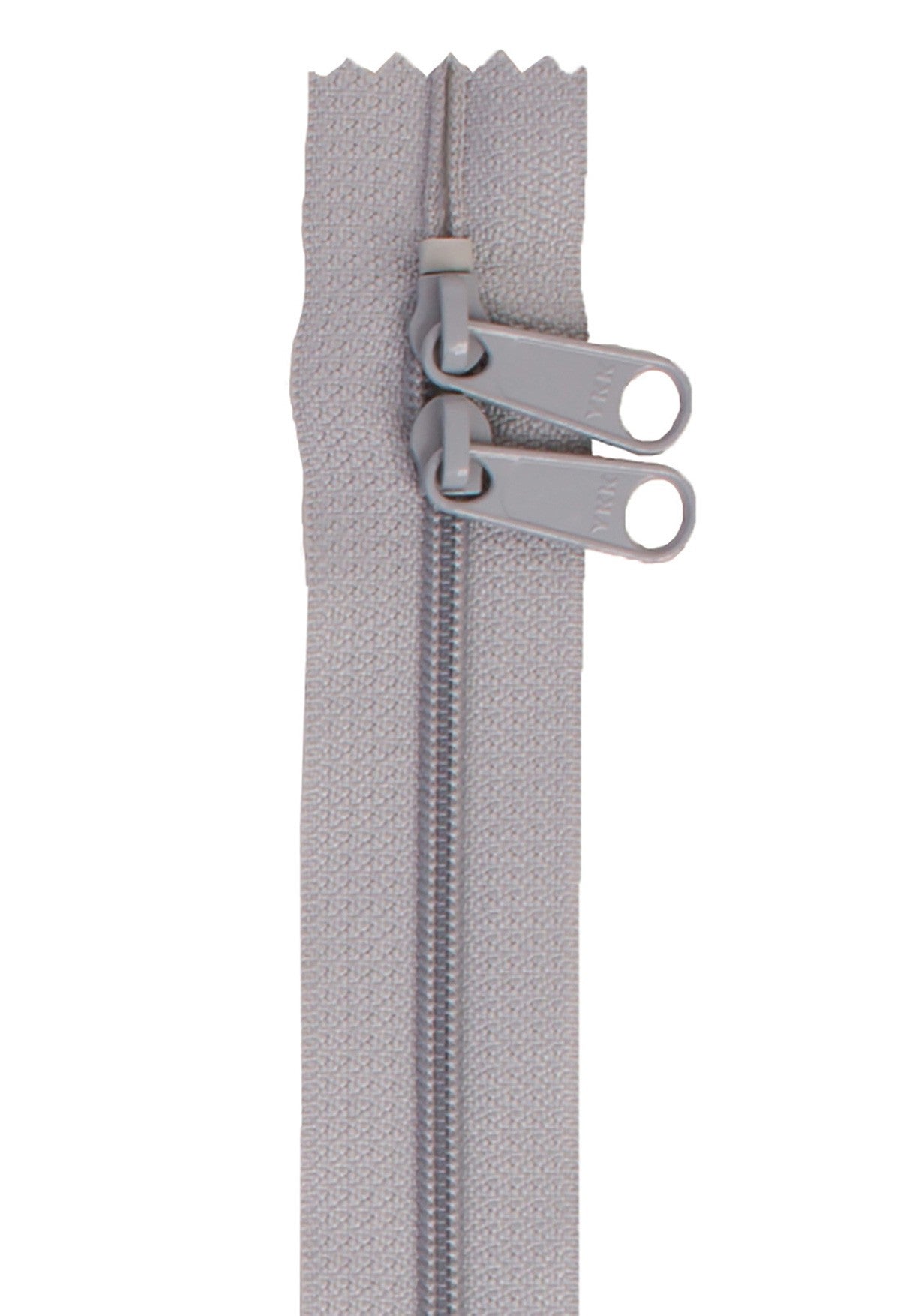 Handbag Zipper 30 Pewter