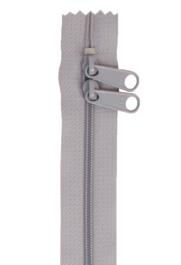 Handbag Zipper 30 Pewter