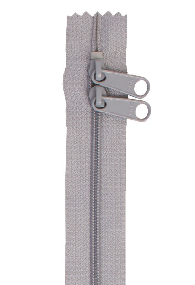 Handbag Zipper 30 Pewter